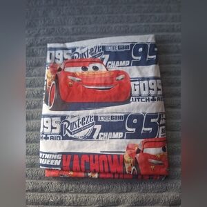 Disney Cars Lightning McQueen Twin Size Flat Sheet